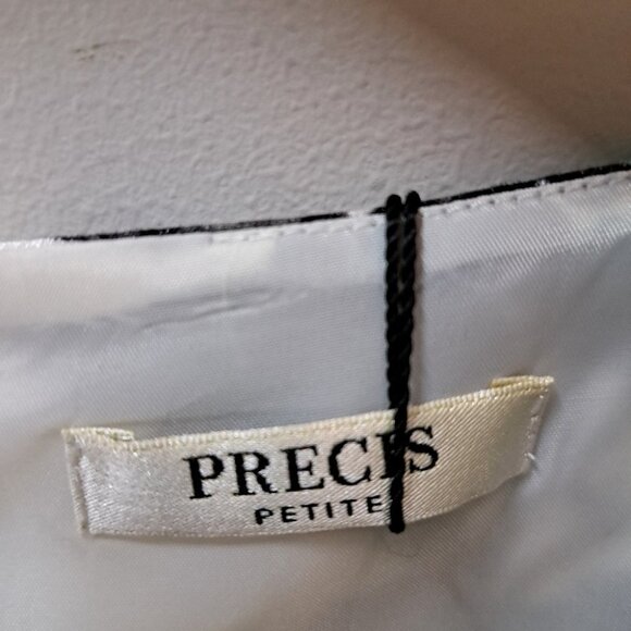 NWT Precis Petite Women's Dress Floral A-Line Sundress Belted Size 10 US - Picture 6 of 14